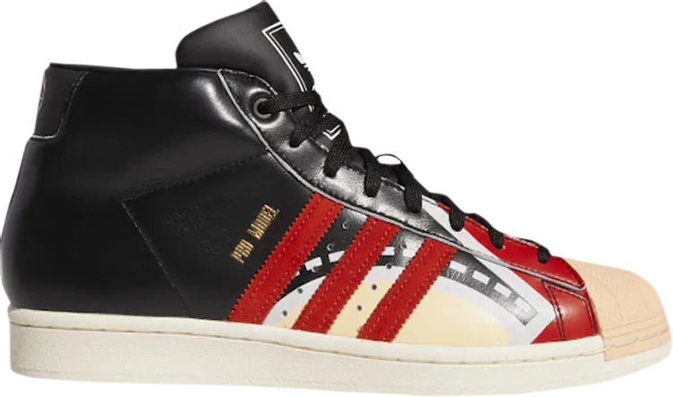 Adidas Jasmine Jones x Pro Model 'Heat Court' Sneakers, Black