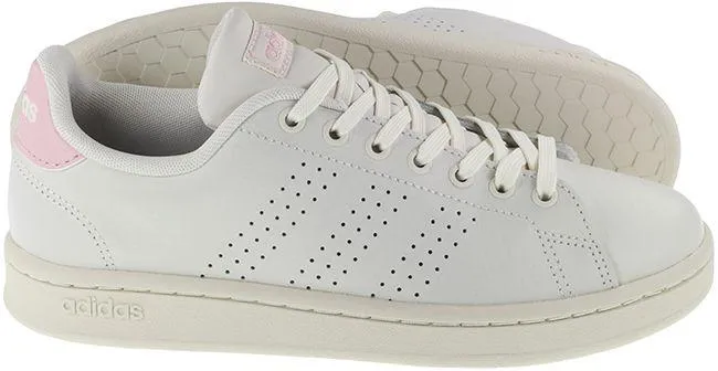 Adidas Trainers Womens Advantage Cream Pink