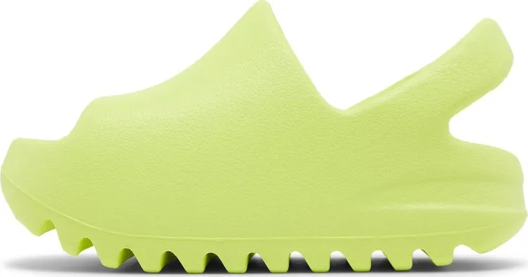 Adidas Yeezy Slide Infants 'Glow Green' Sandals 2022 Green