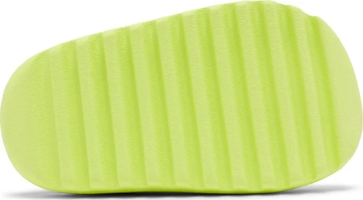 Adidas Yeezy Slide Infants 'Glow Green' Sandals 2022 Green