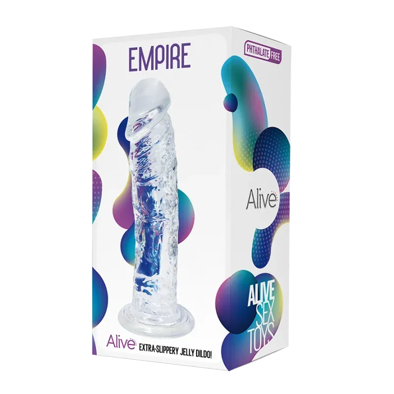 Alive - 7.5" Jelly Transparent Dildo