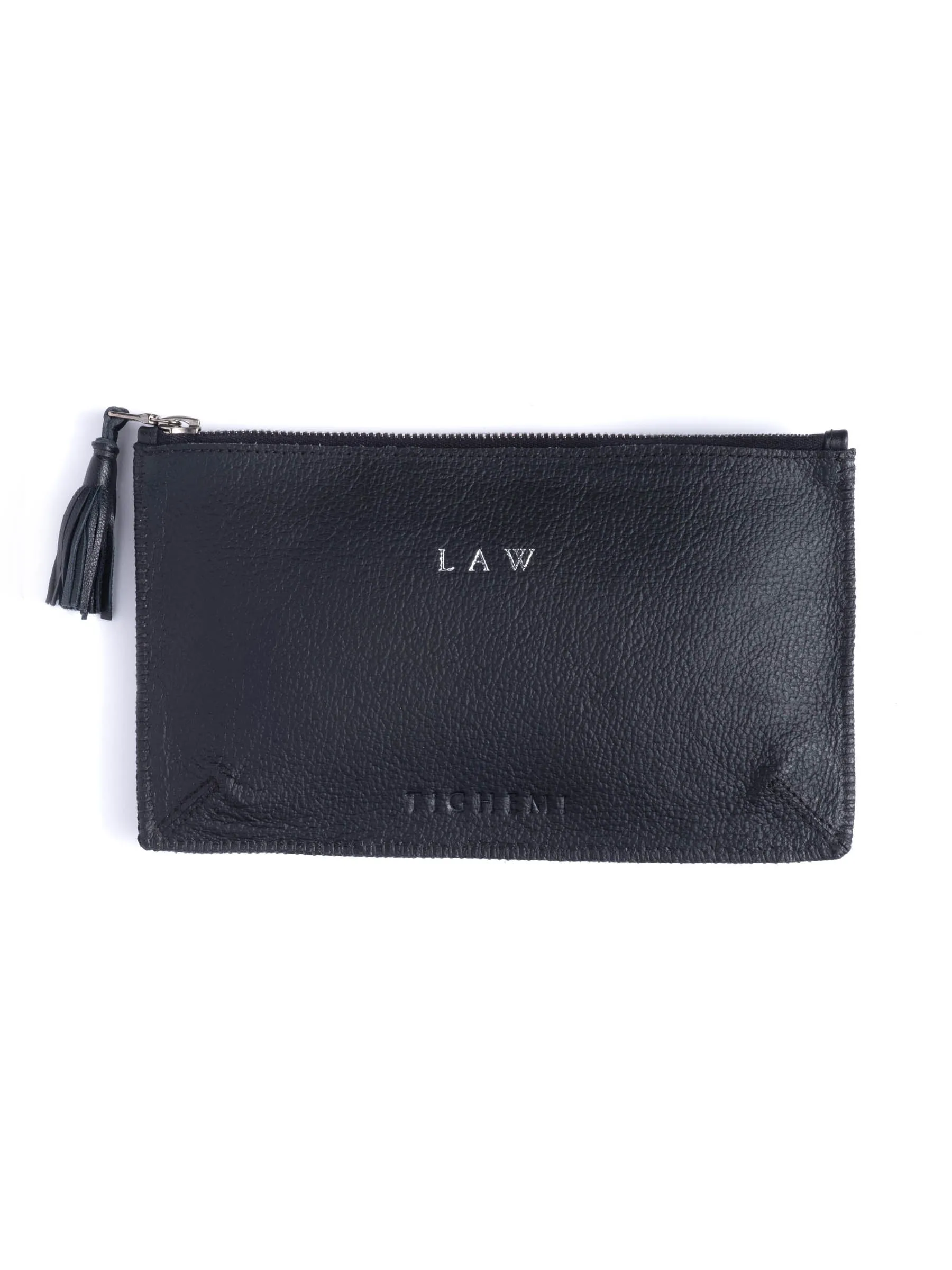 Black Pony Hair Pouch