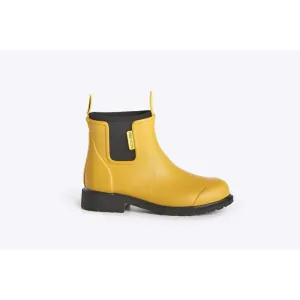 Bobbi Gumboot Enhanced Traction | Mustard Black