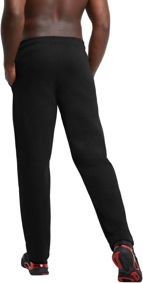 Champion Men??s Sweatpants, Powerblend, Fleece Open-Bottom Sweatpants for Men (Reg. or Big & Tall)