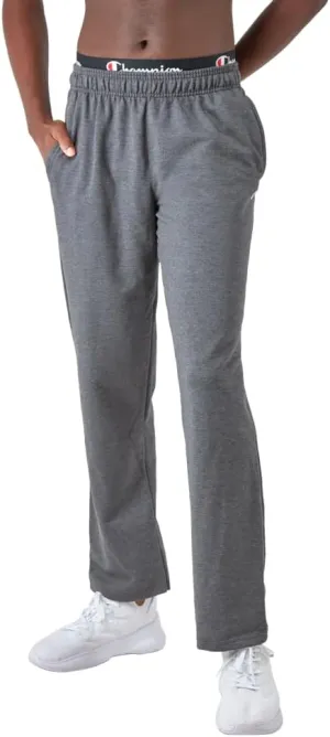 Champion Men??s Sweatpants, Powerblend, Fleece Open-Bottom Sweatpants for Men (Reg. or Big & Tall)