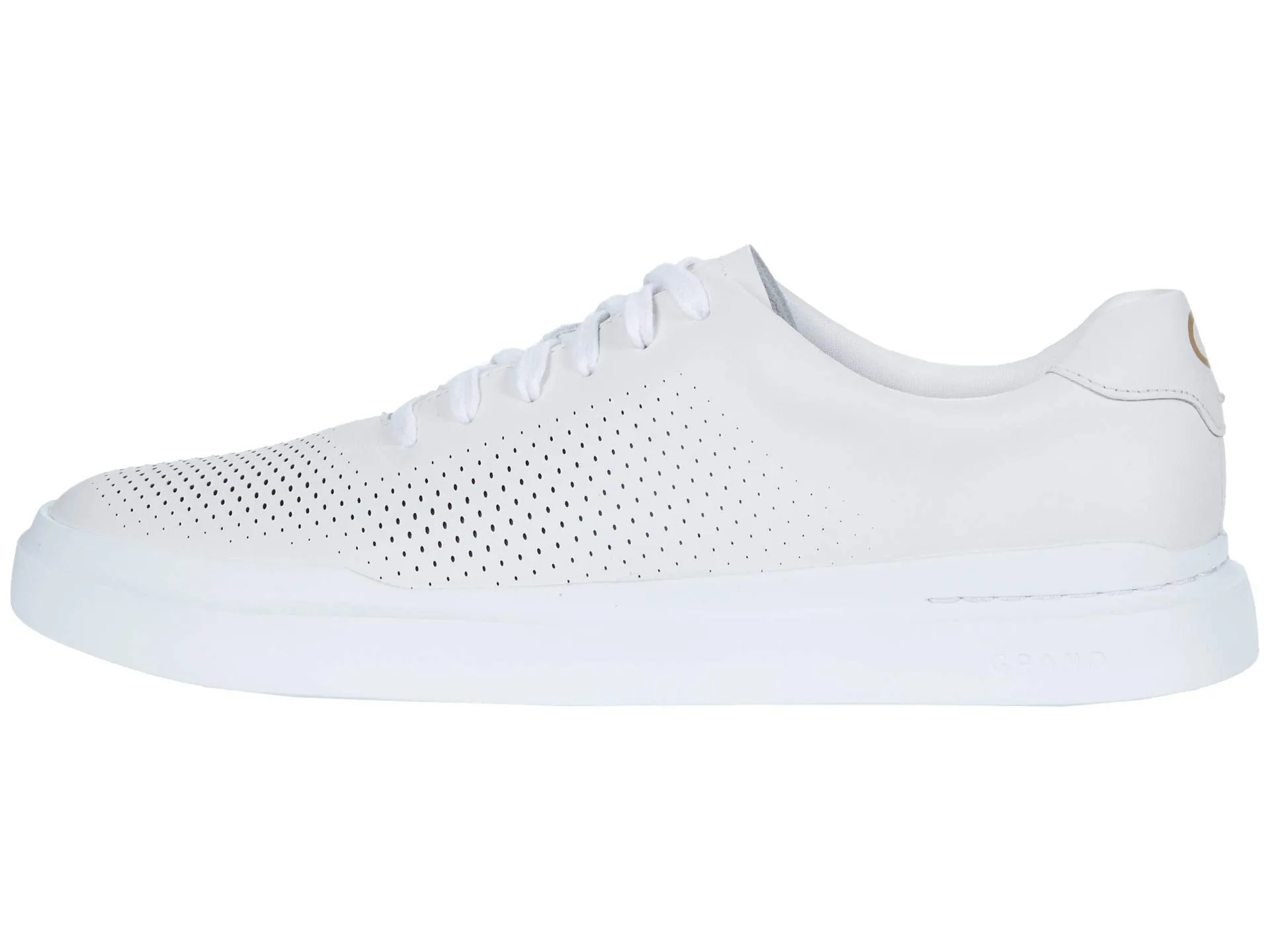 Cole Haan Grandpro Rally Laser Cut Sneakers, white
