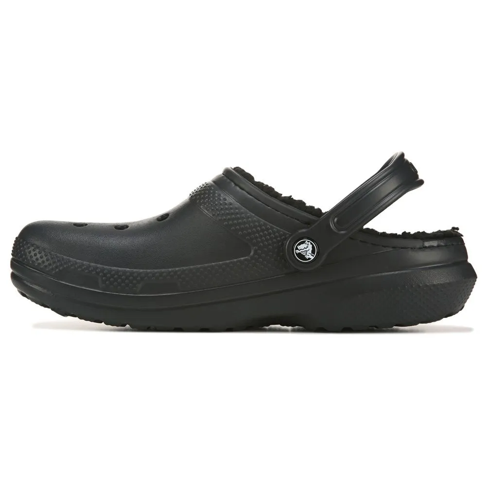 Crocs Men's Classic Pile Lined Clogs, Black