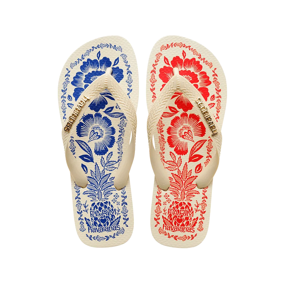 Farm Jardim Romance 22 Flip Flops