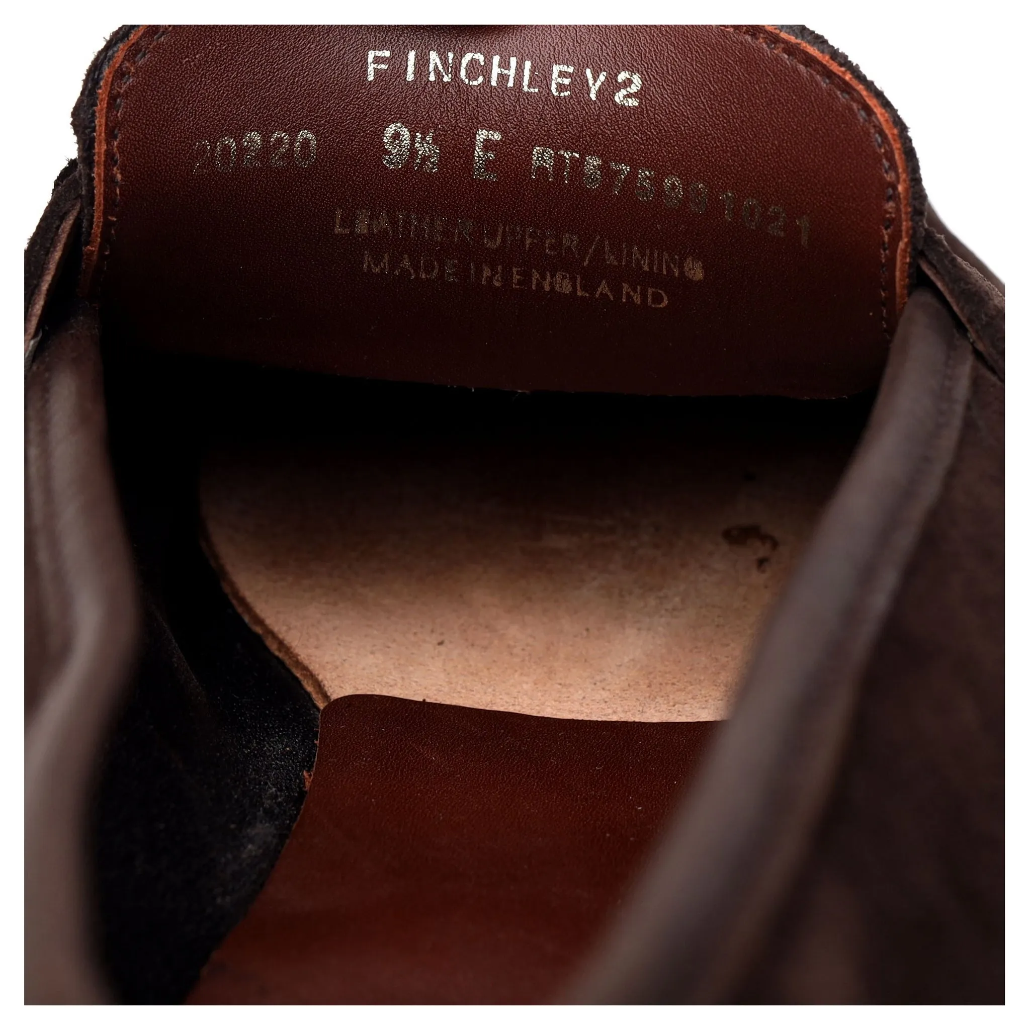 'Finchley 2' Dark Brown Suede Horse-bit Loafer UK 9.5 E