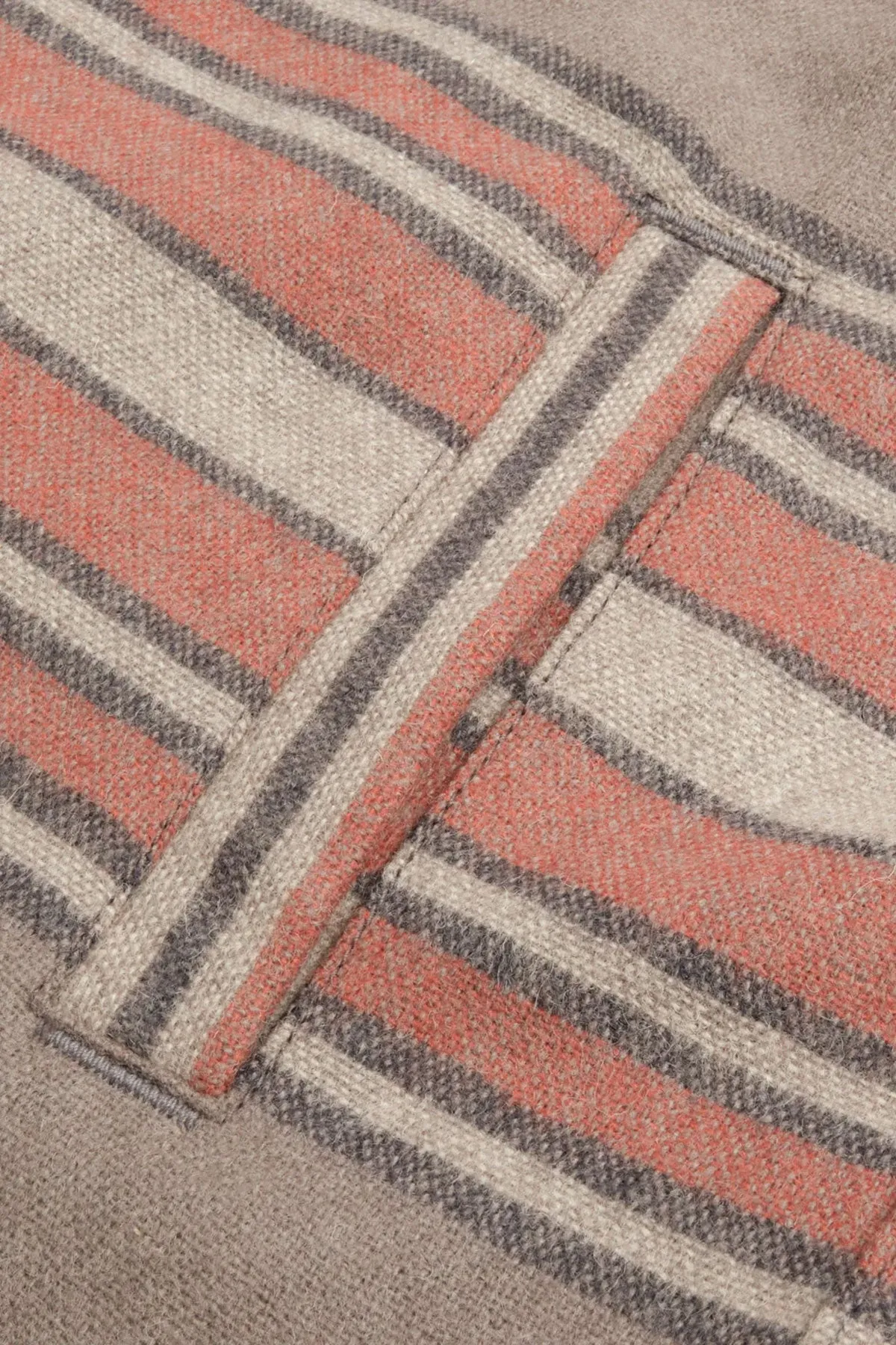 Freenote Cloth - Alta Cedar Stripe Wool Overshirt