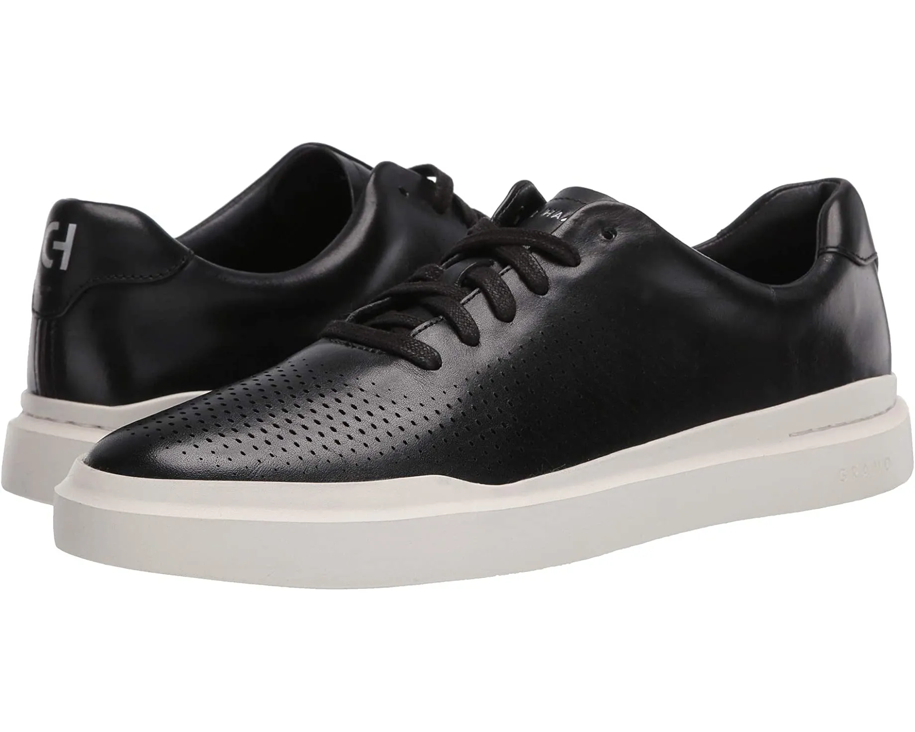 Grandpro Rally Laser Cut Sneaker Cole Haan, black