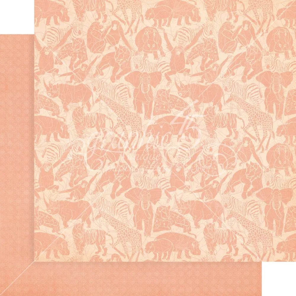 Graphic 45 Double-Sided Paper Pad 12"x12" 16/Pkg - Wild & Free