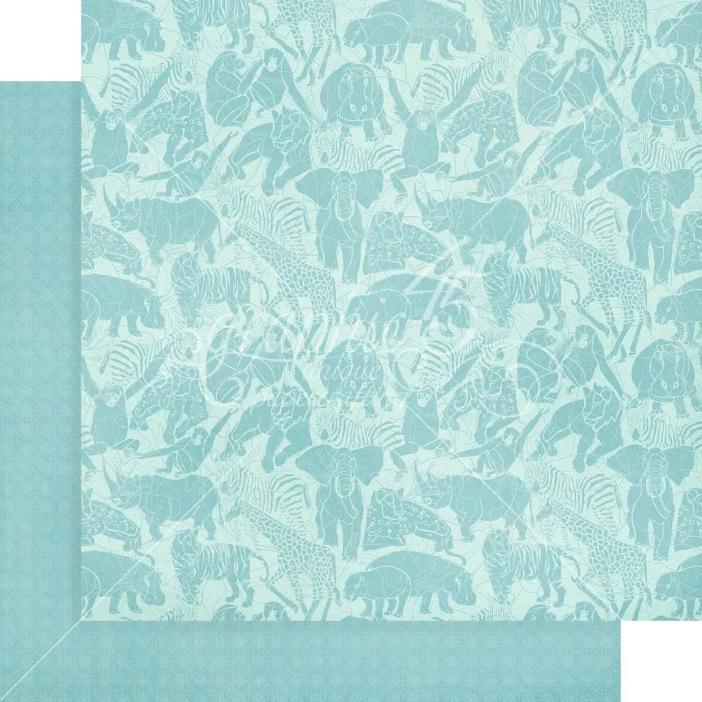Graphic 45 Double-Sided Paper Pad 12"x12" 16/Pkg - Wild & Free