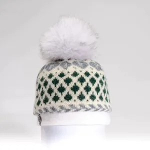 Harricana Bexley Sweater Beanie w/ Fur Pom 2023
