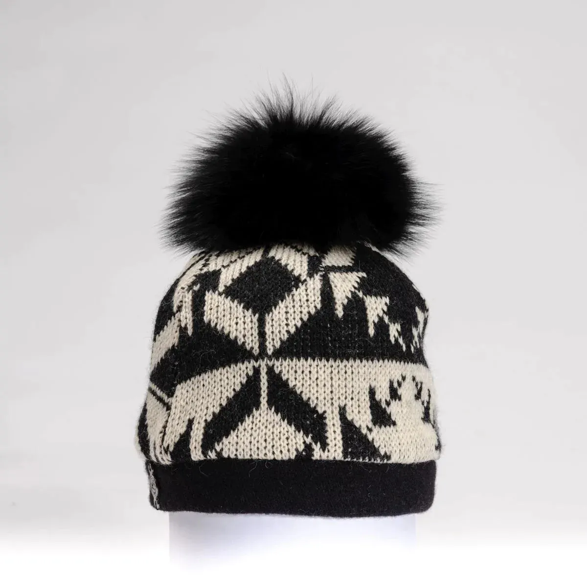 Harricana Bexley Sweater Beanie w/ Fur Pom 2023