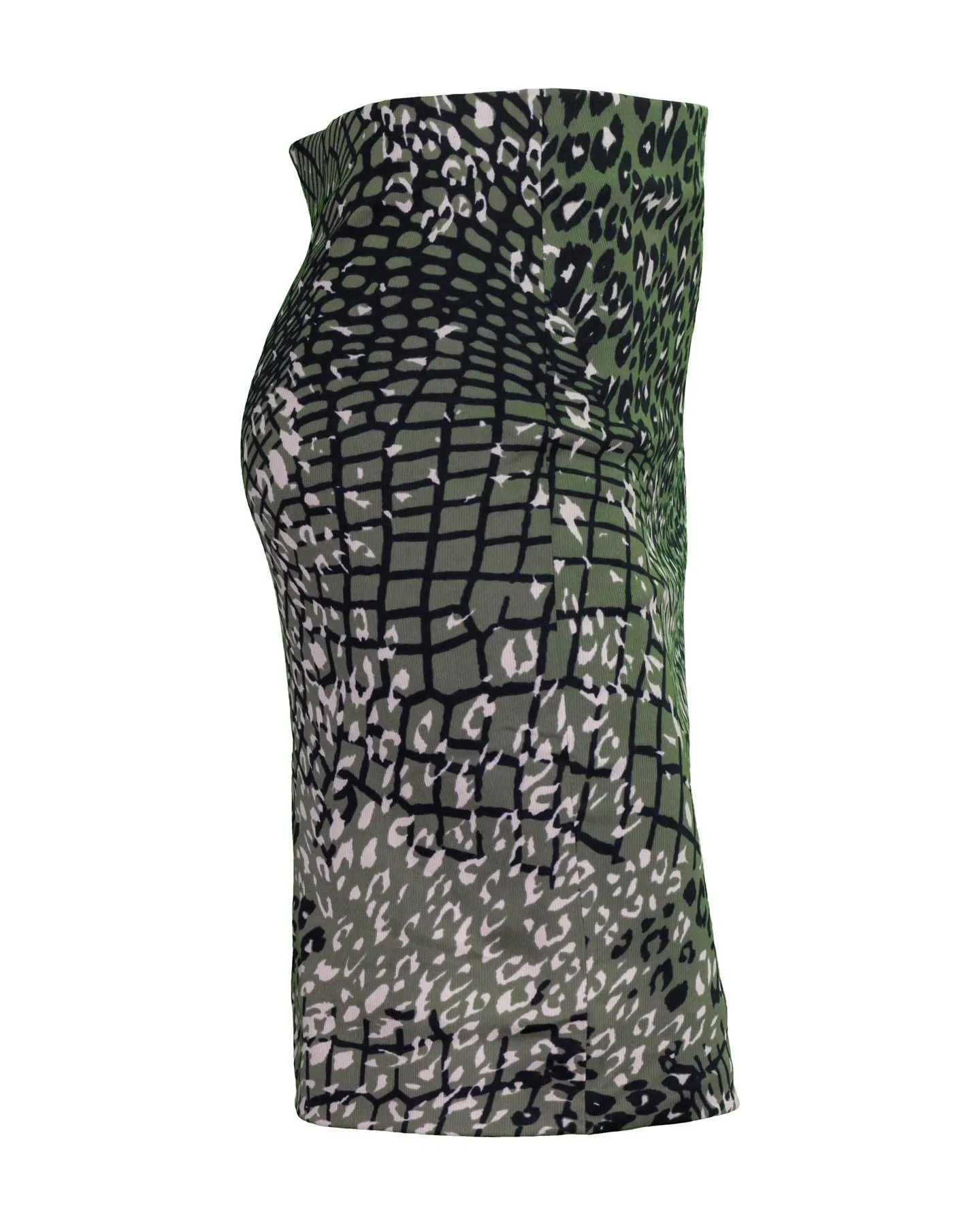 Leo Mesh Print Skirt