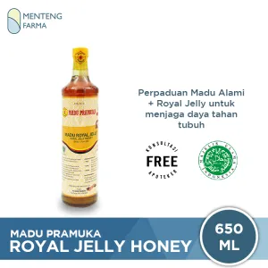 Madu Pramuka Royal Jelly 650 mL - Madu Alami   Royal Jelly