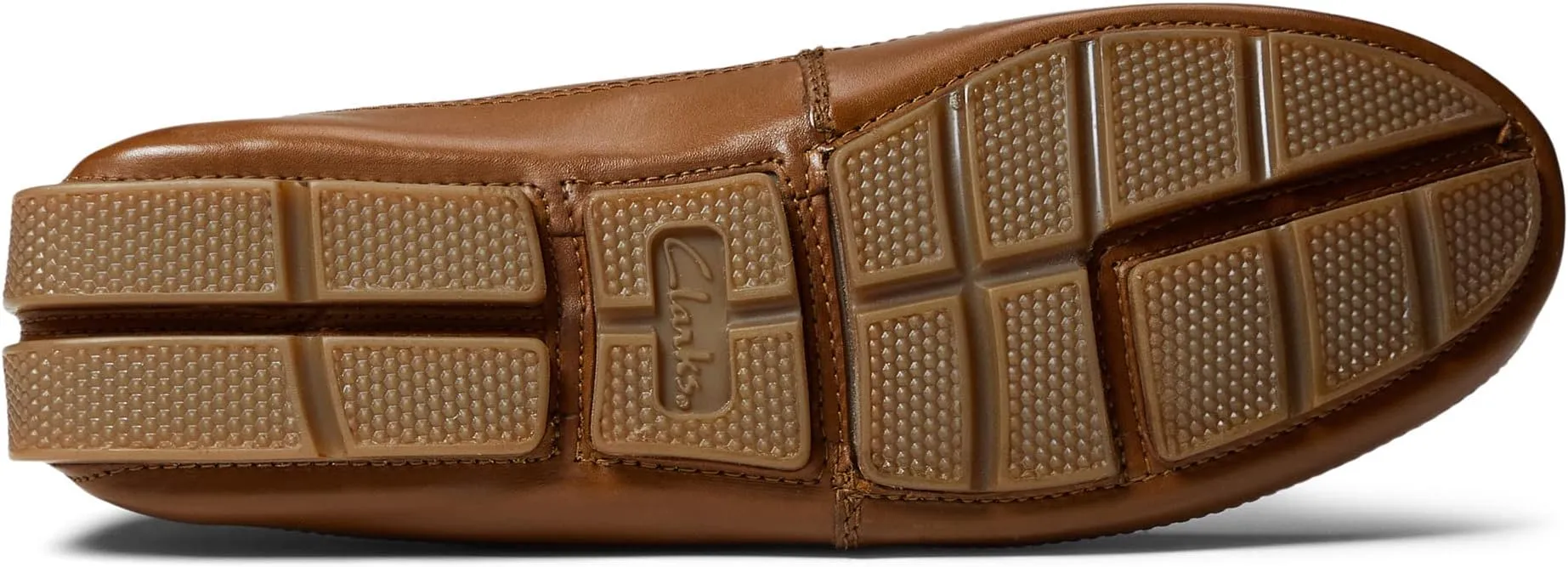 Markman Way Clarks Loafers, Dark Tan Leather