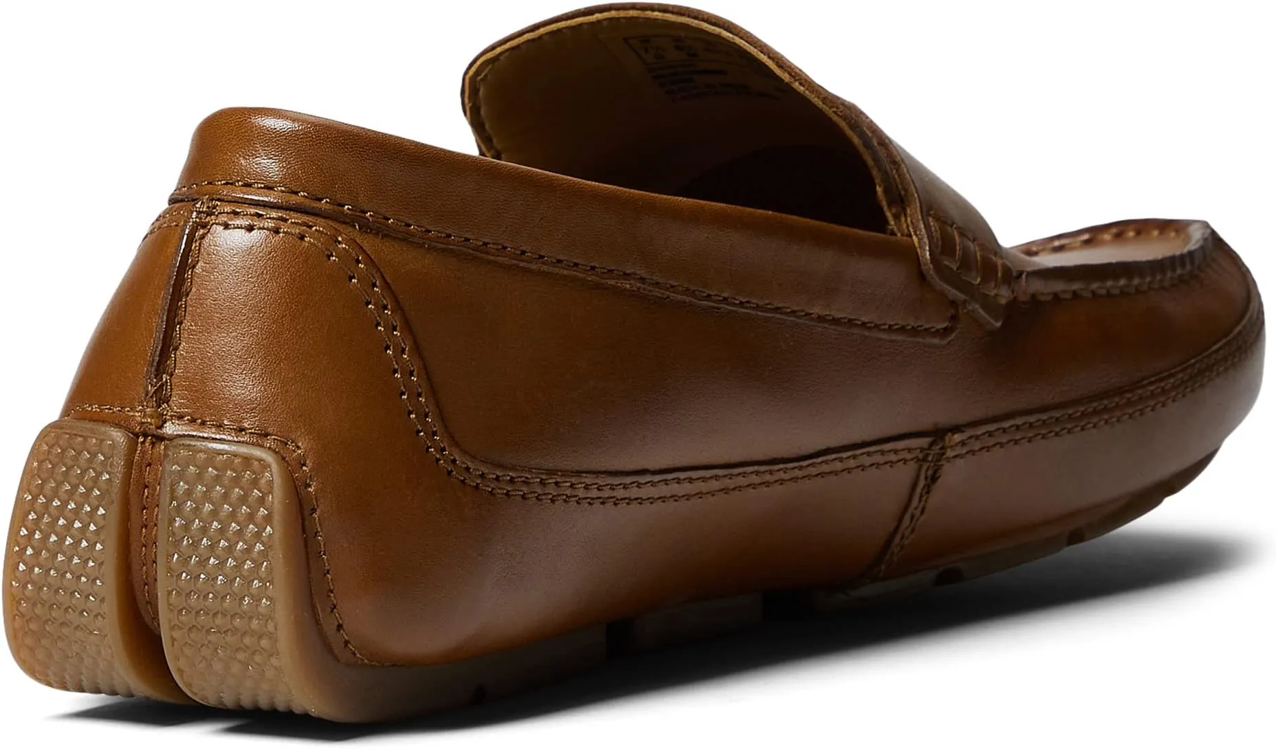 Markman Way Clarks Loafers, Dark Tan Leather
