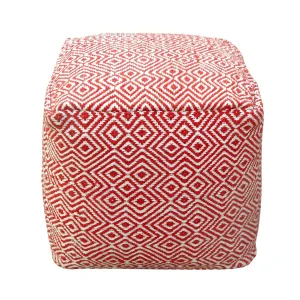 Martos Outdoor/Indoor Modern Boho Pouf
