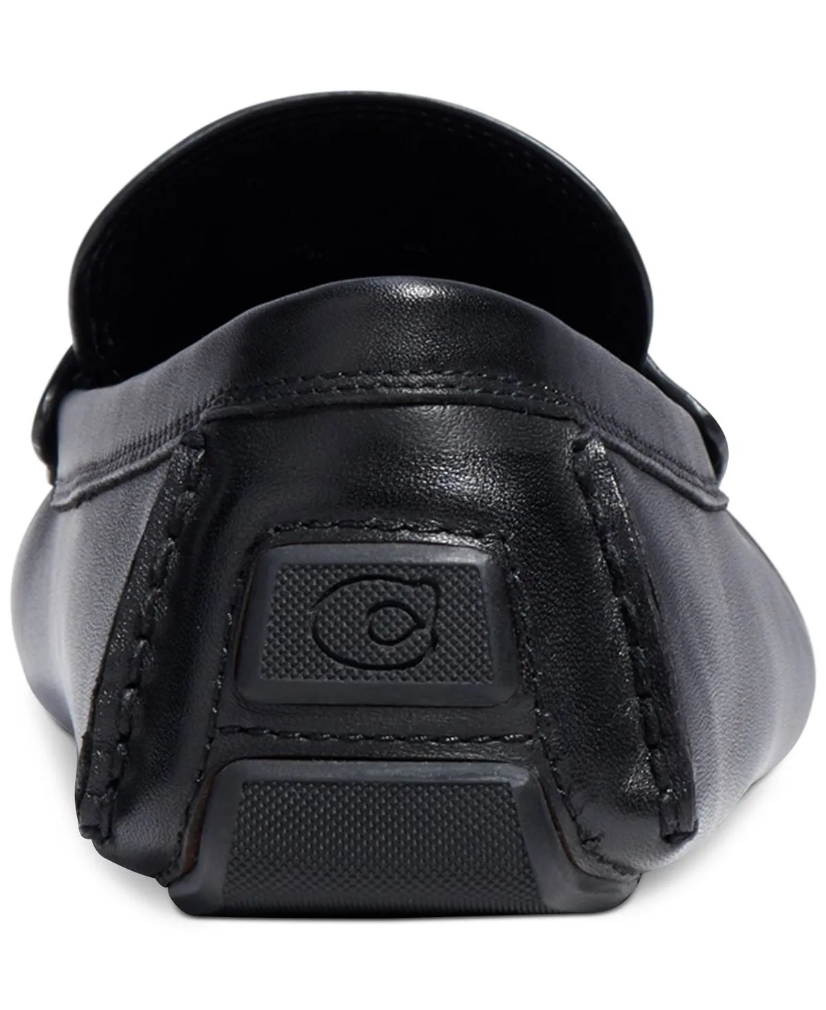 Men's Leather C Driver with COACH Coins