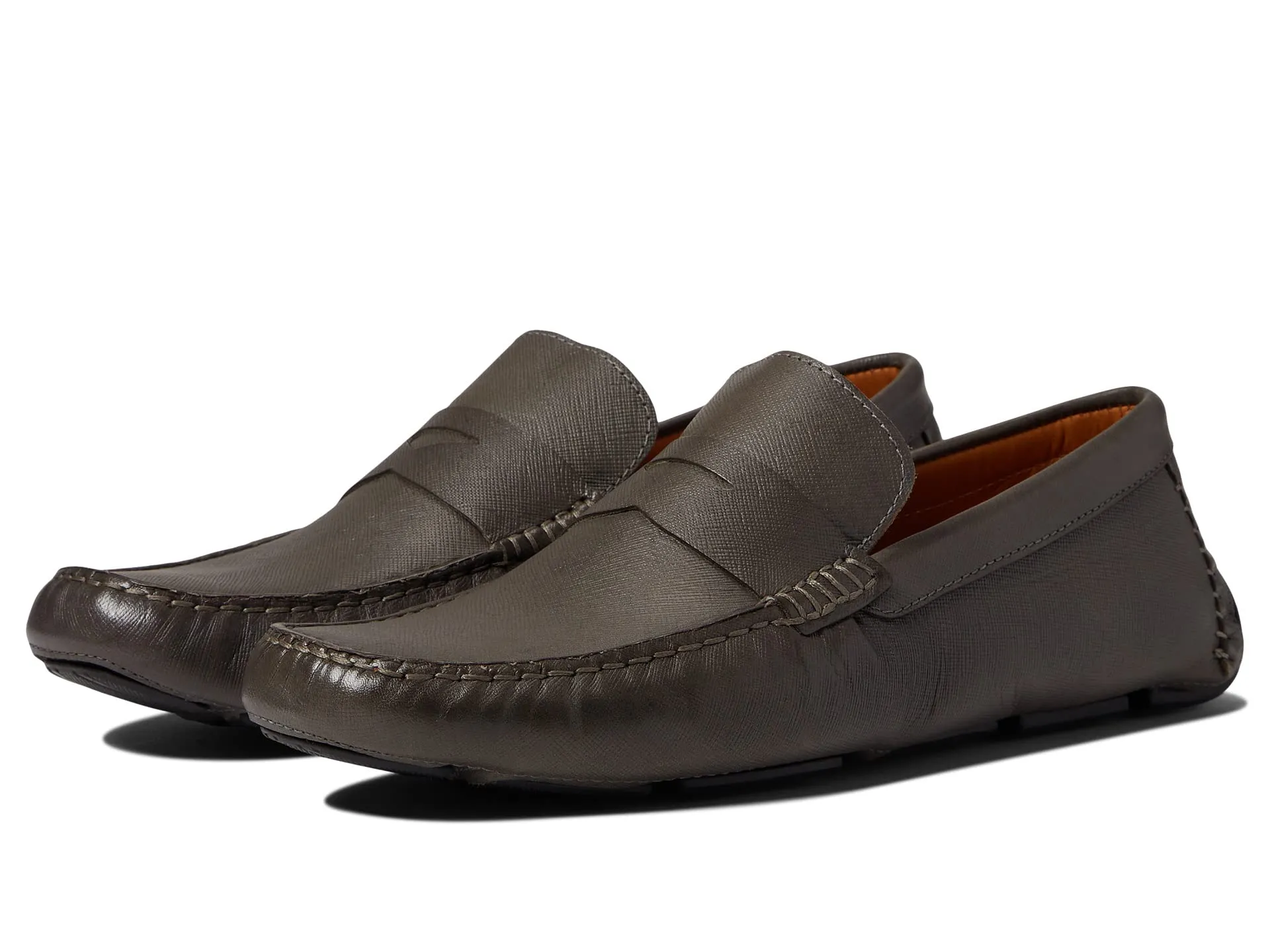 Moccasins Massimo Matteo, Saffiano Penny Driver