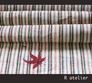 Multicolor Stripe #010 | Fabric By The Bolt
