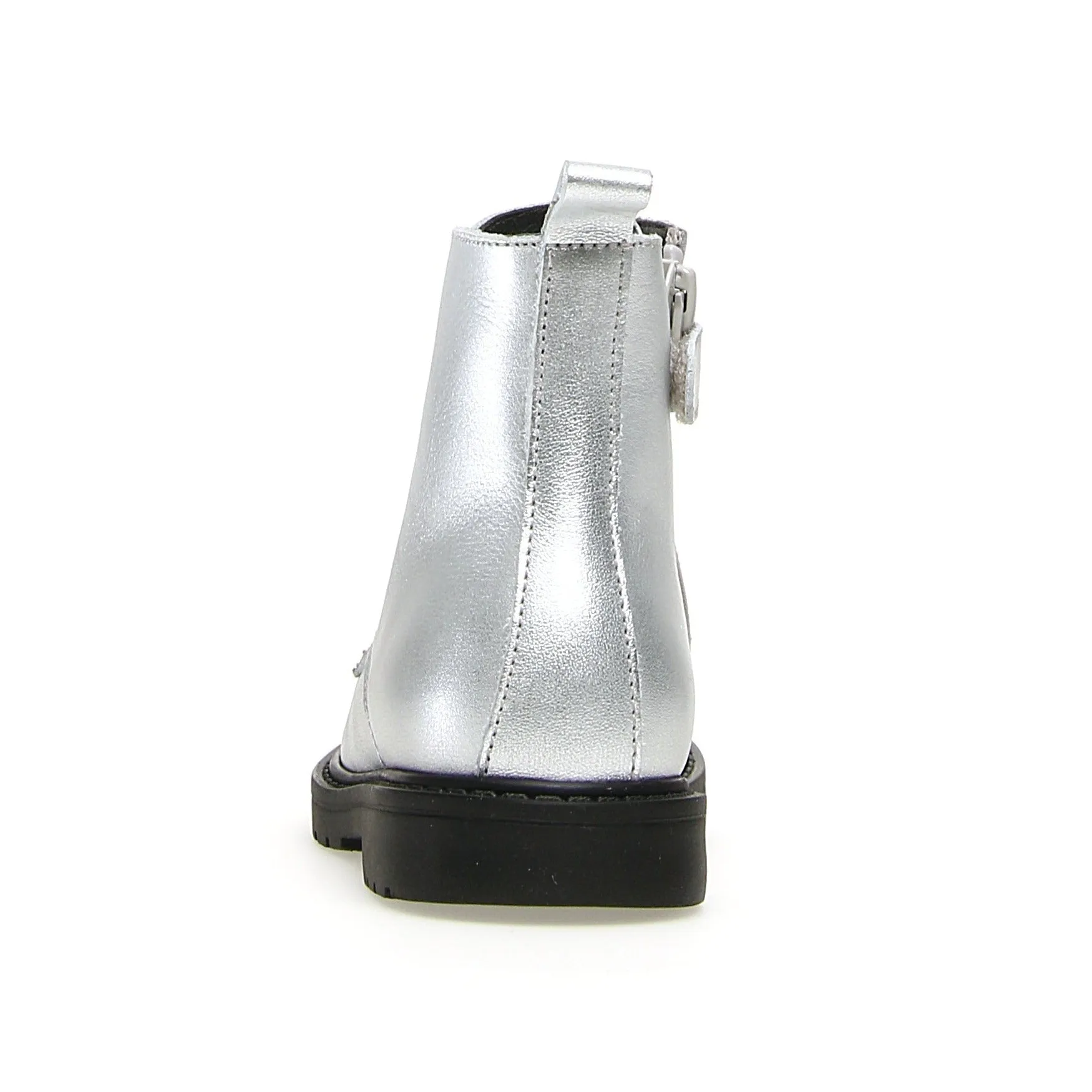 Naturino Girl's Barnett Boots - Silver