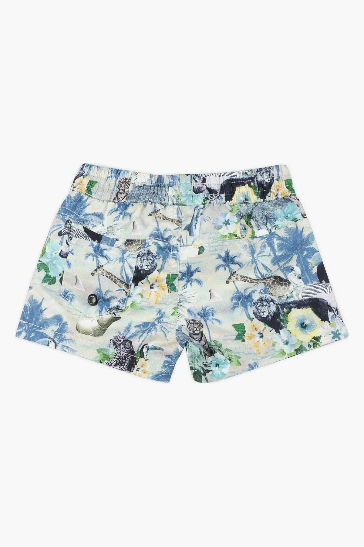 Paper Wings Hawaiian Baby Boys Swim Boardshort