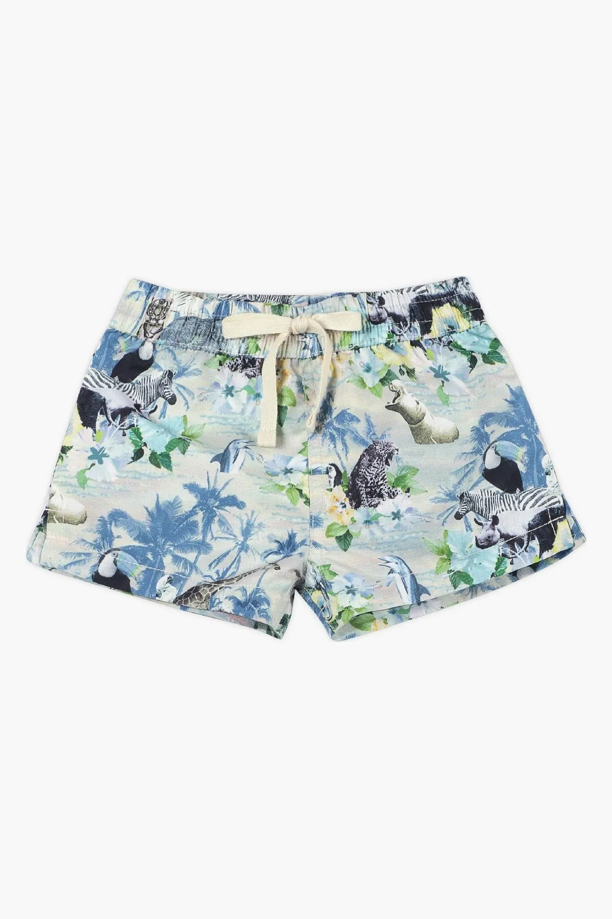 Paper Wings Hawaiian Baby Boys Swim Boardshort