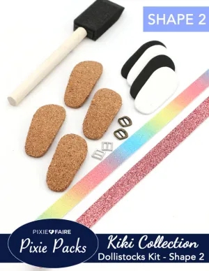Pixie Packs Kiki Dollistocks Kit Shape 2