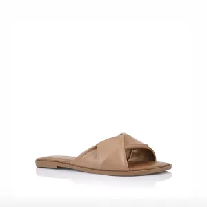 Sage Sandals - Dark Camel Smooth