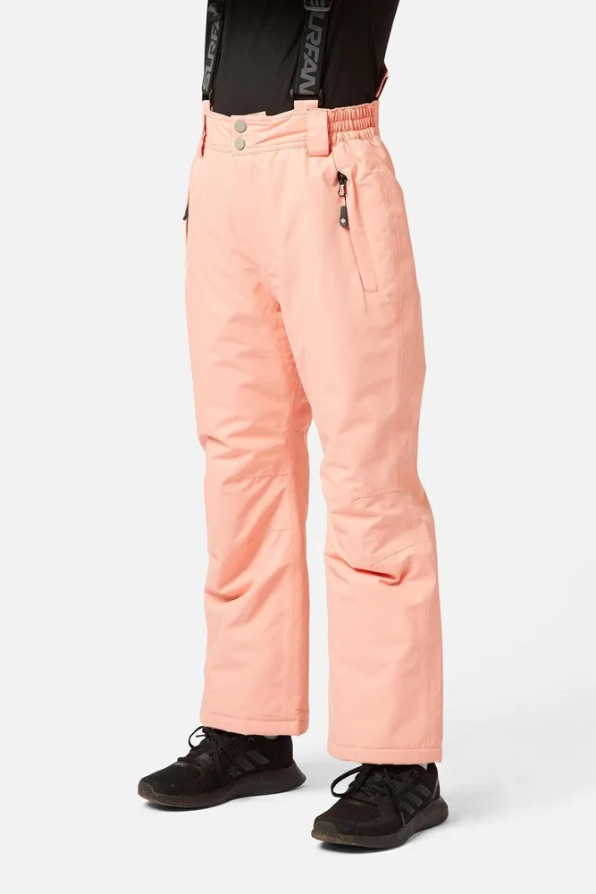 Surfanic Skippie Surftex Youth Snow Pants - Dusty Pink