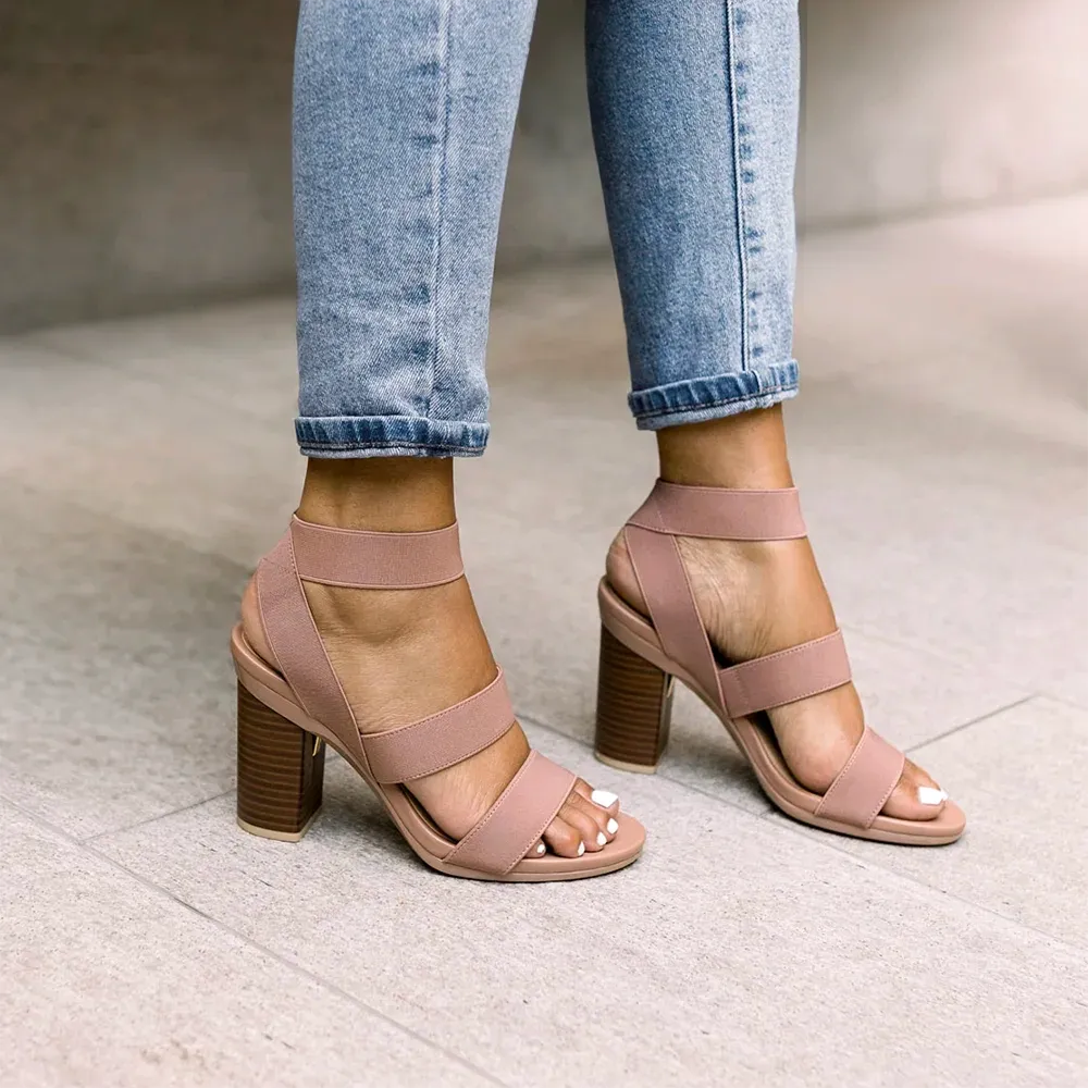 The Adrianna - Latte   Stiletto Heel Kit 3 Latte