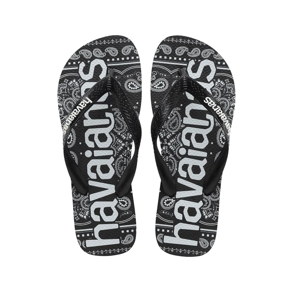 Top Logomania Fashion Flip Flops