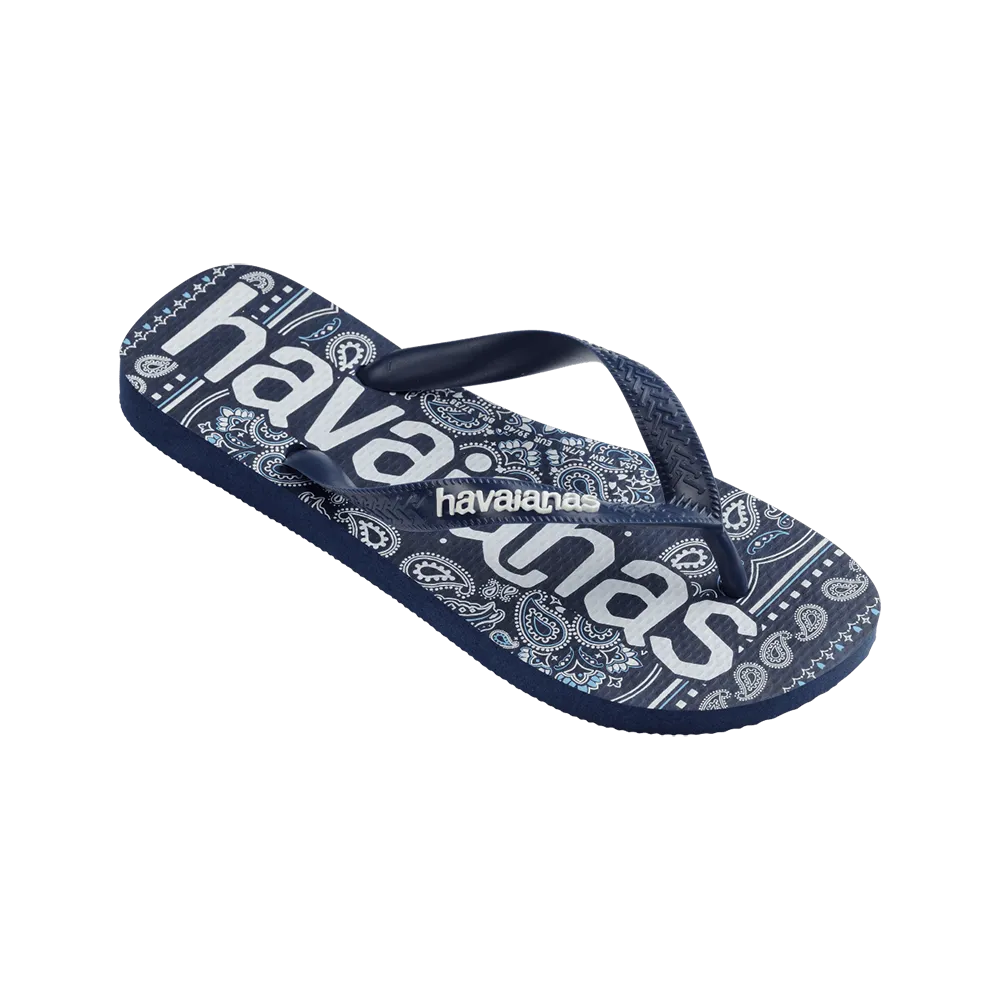 Top Logomania Fashion Flip Flops