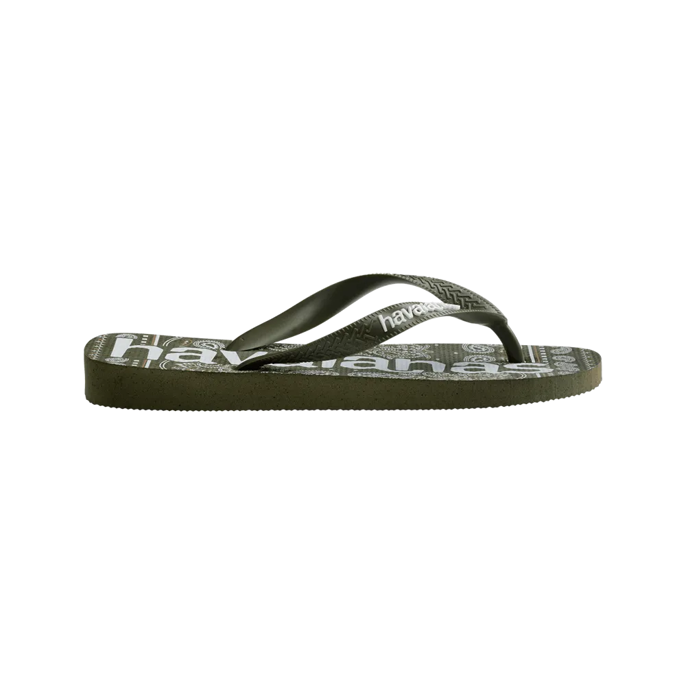Top Logomania Fashion Flip Flops