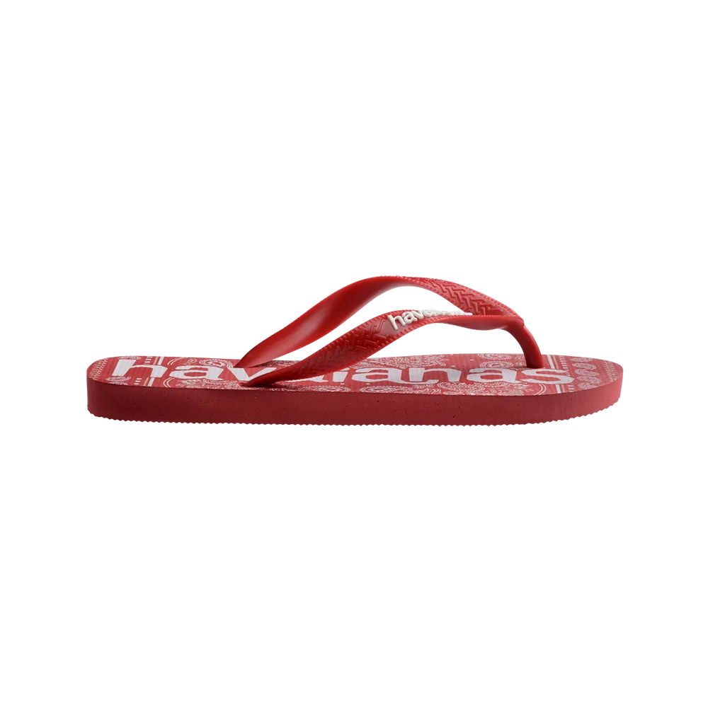 Top Logomania Fashion Flip Flops