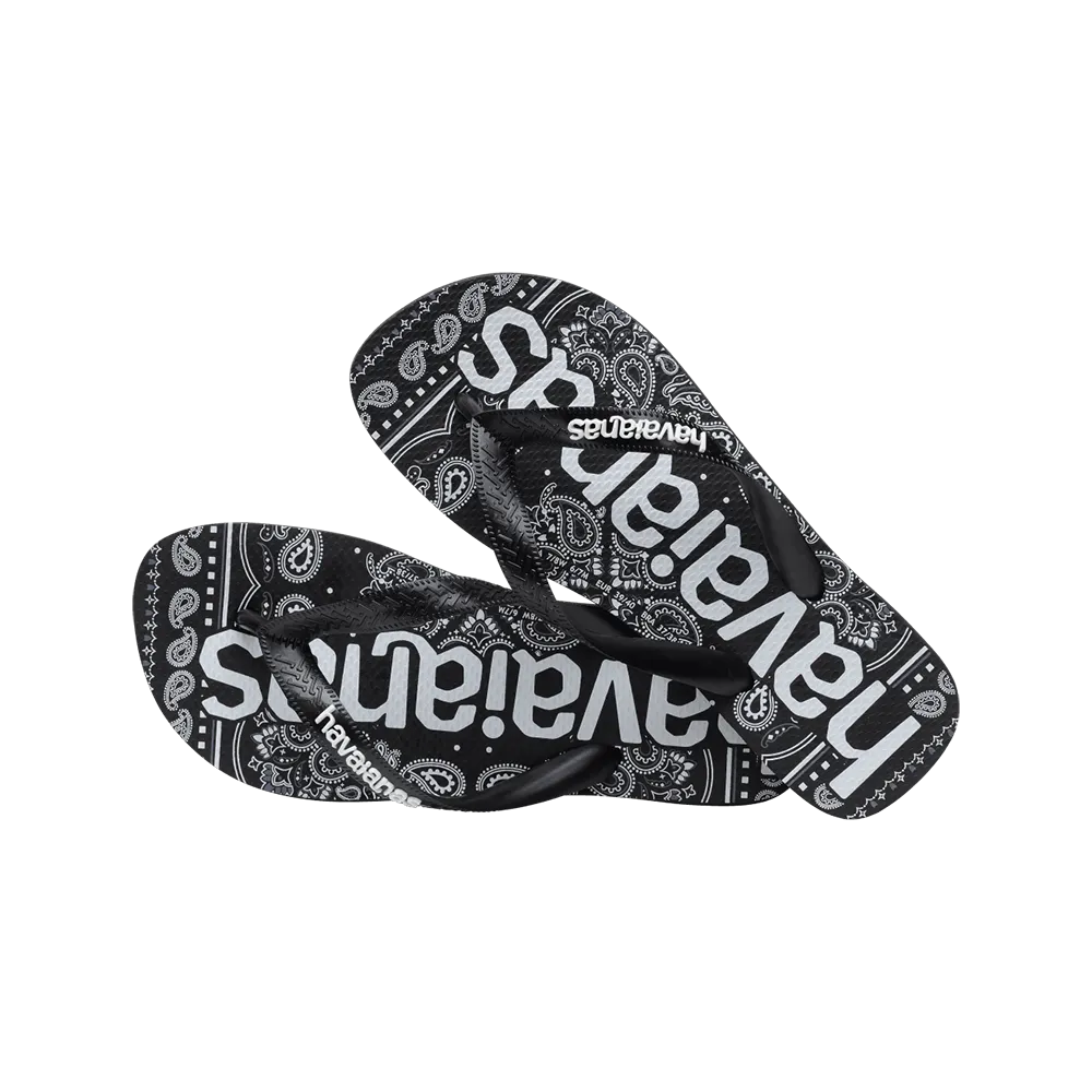 Top Logomania Fashion Flip Flops