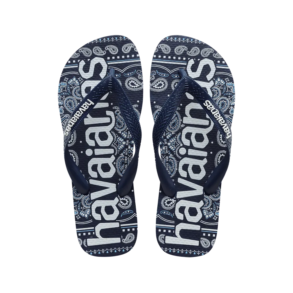 Top Logomania Fashion Flip Flops