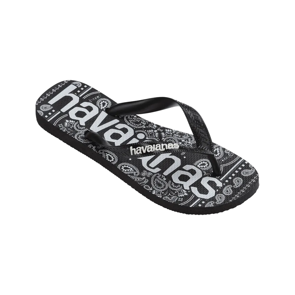 Top Logomania Fashion Flip Flops