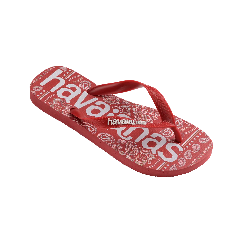Top Logomania Fashion Flip Flops
