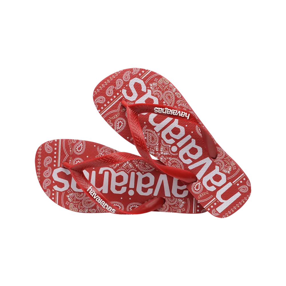 Top Logomania Fashion Flip Flops