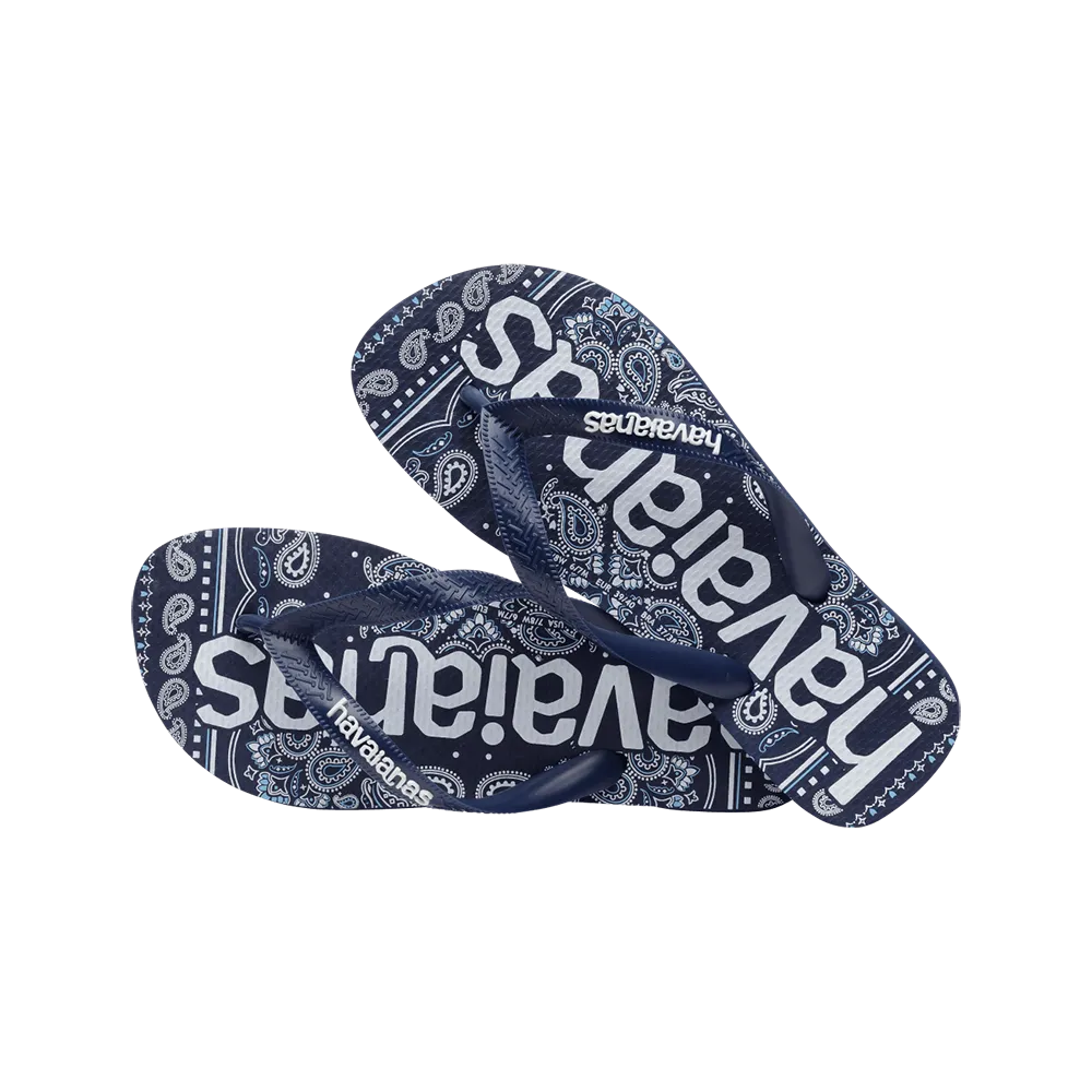 Top Logomania Fashion Flip Flops
