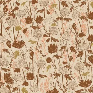 Wander Field in Clay - CANVAS - Summer Folk - Cotton   Steel